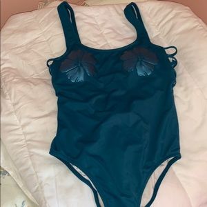 VS PINK scoop back one piece bathing suit